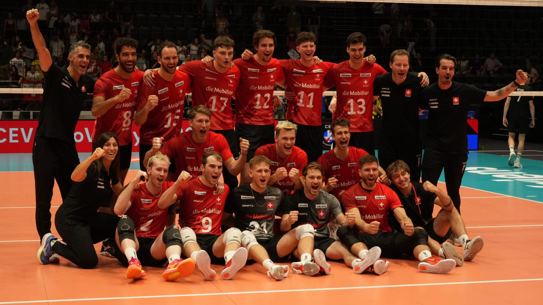Hinter der Linse: European League in Kriens